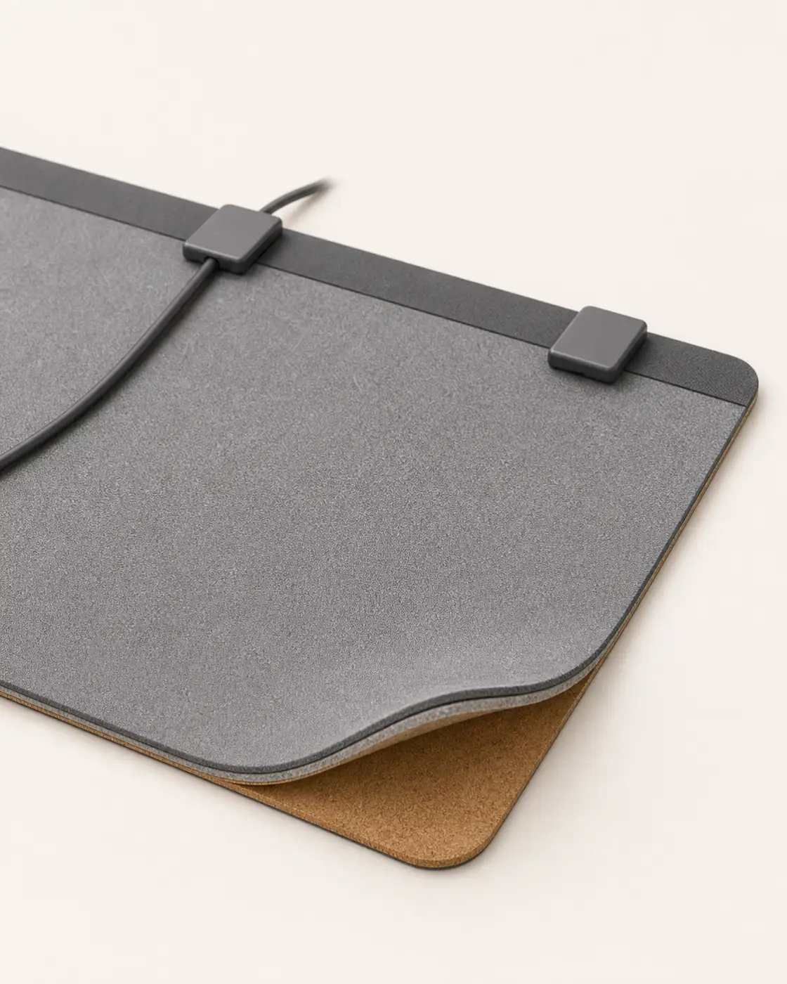 Layer 01 dokuma yüzey ve mantar altlık detayı